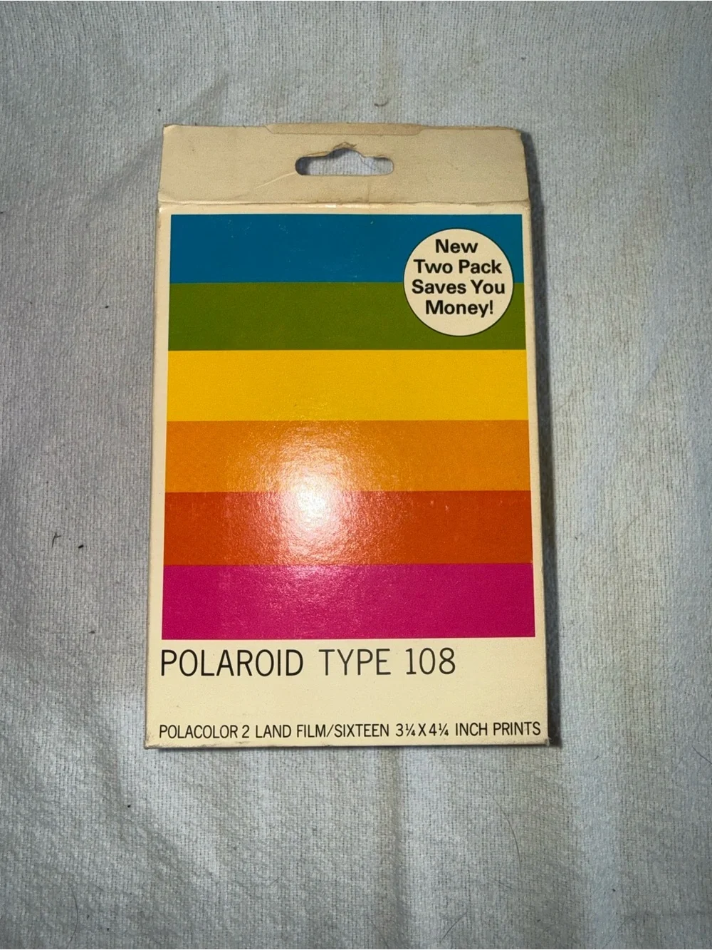 Vintage Polaroid Type 108 Two Pack with Additional Singular Type 108 Pack